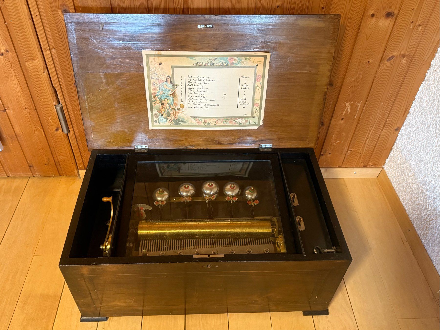 Carillon: Antike Musikspieldose aus Sainte- Croix – Usato da Wislikofen venduto da Unique169