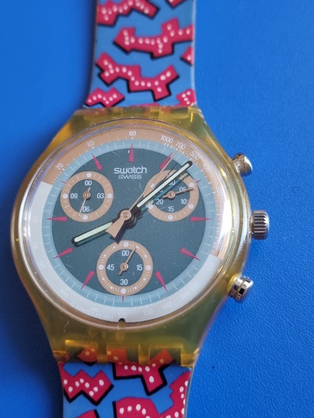 Swatch Orologi: Swatch Chrono Funktioniert – Usato da Schaffhausen venduto da Leveron13 5