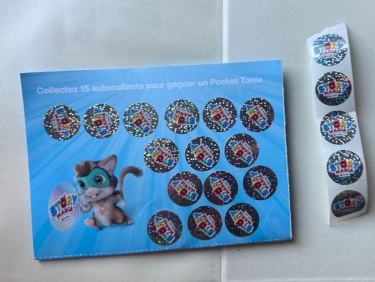 Migros Raccolte di bollini & punti: Story Mania Sticker 20 St. – Usato da Kollbrunn venduto da proxes