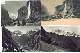4 AK - Lauterbrunnen