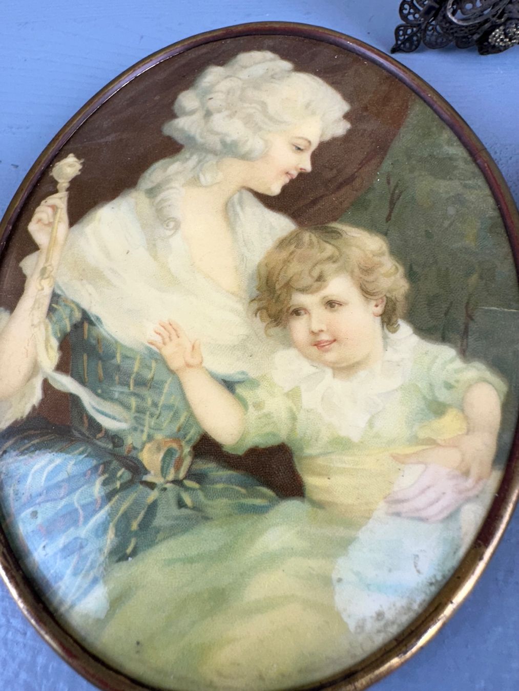 Gemälde: ANTIKE PORTRAIT MINIATUREN #27 – Gebraucht aus Zürich von NIKI777 2