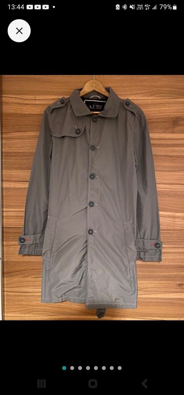 Armani Mäntel: Armani Jeans Trenchcoat – Gebraucht aus Petit Lancy von Andrey9