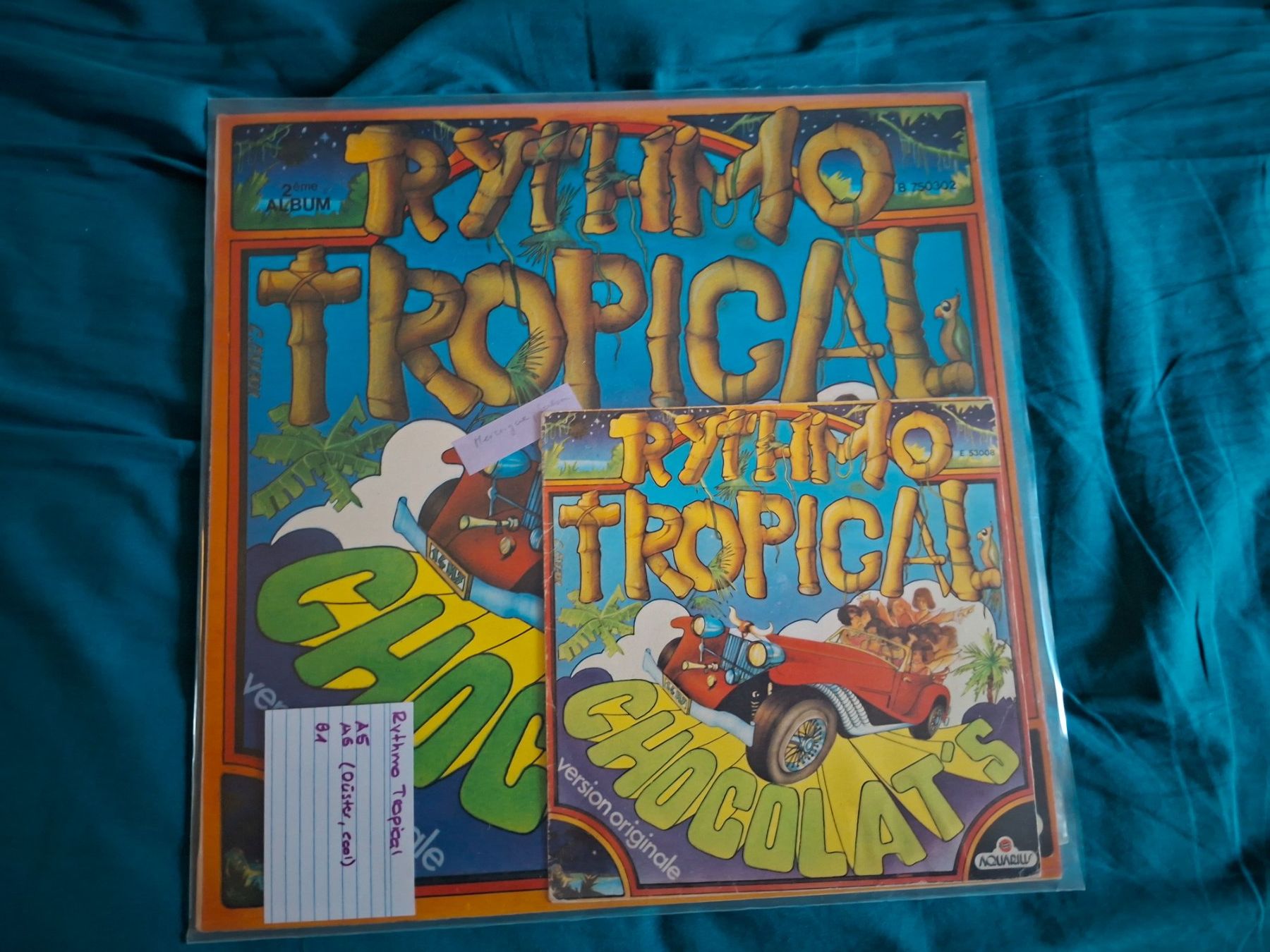 Dischi in vinile: LP Chocolat's Rhythmo Trooical inkl 7" Merengue – Usato da Burg AG venduto da ..machine_rec..