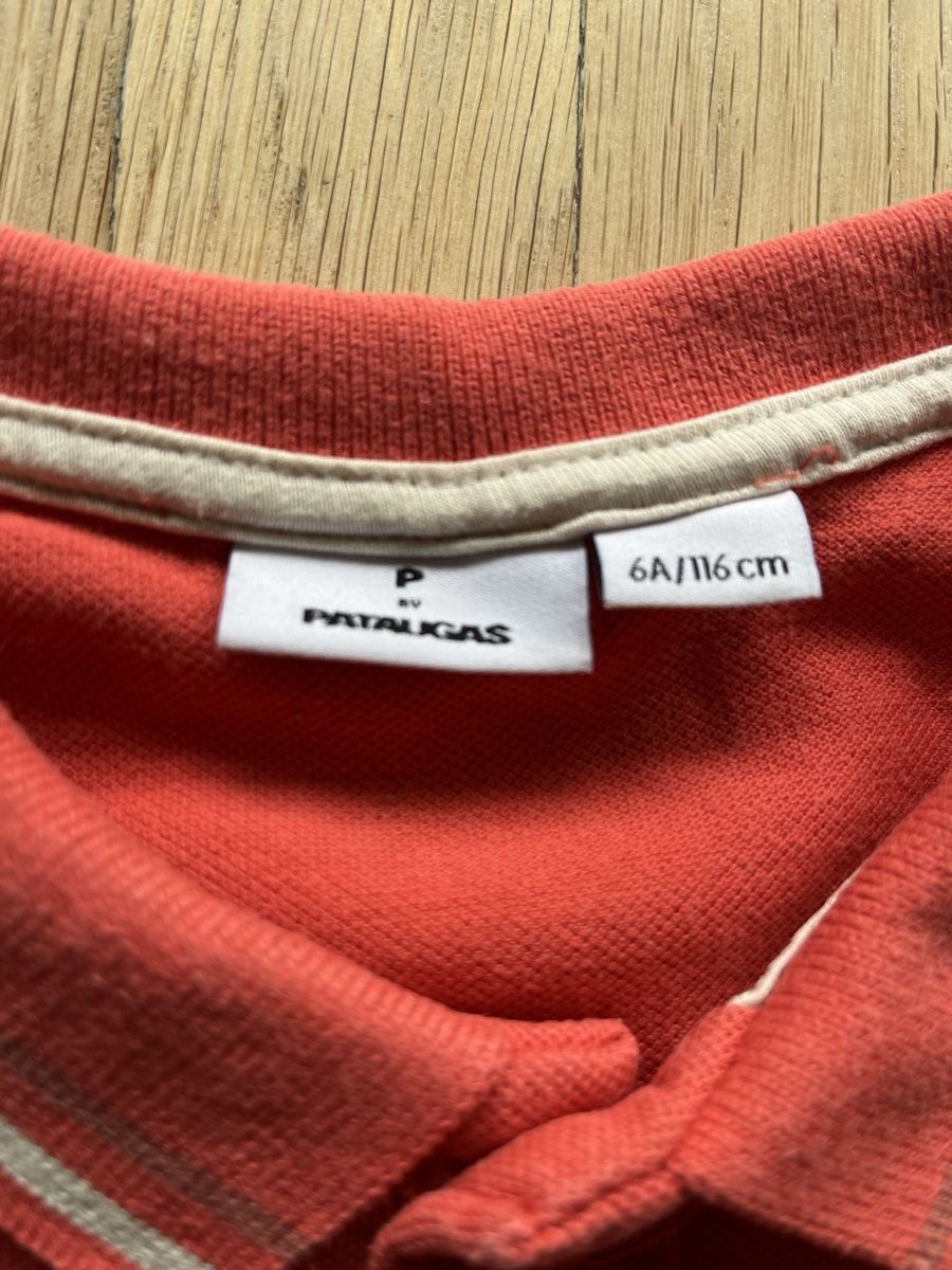 Hemden, T-Shirts & Polos: Polo pataugas rouge corail - taille 116 – Neu und originalverpackt aus Sion von Nelsonkatz 1