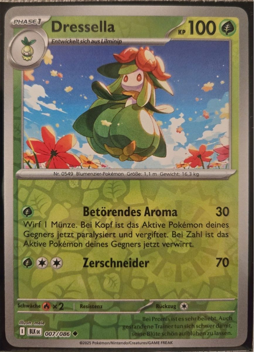 Cartoline: Pokemon Dressella Promo Reverse 7 (Schwarze Blitze) – Nuovo (secondo la descrizione) da Winterthur venduto da Bursa.16