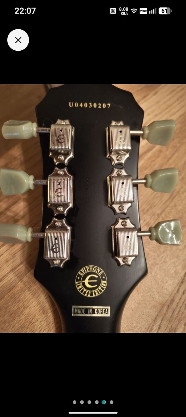 Epiphone Strumenti musicali:  Epiphone Joe Perry Bone Yard Limited Edition  – Usato da Udligenswil venduto da mab_h27r 4