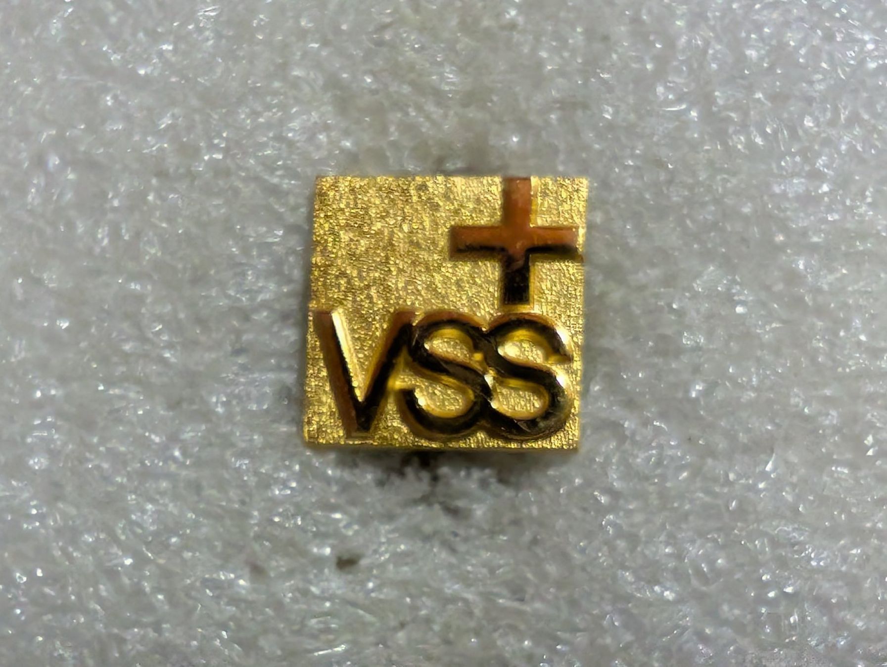 Placchette & Badge: Ansteckpin 157: VSS – Usato da Oppligen venduto da Pin-Fall-Shop