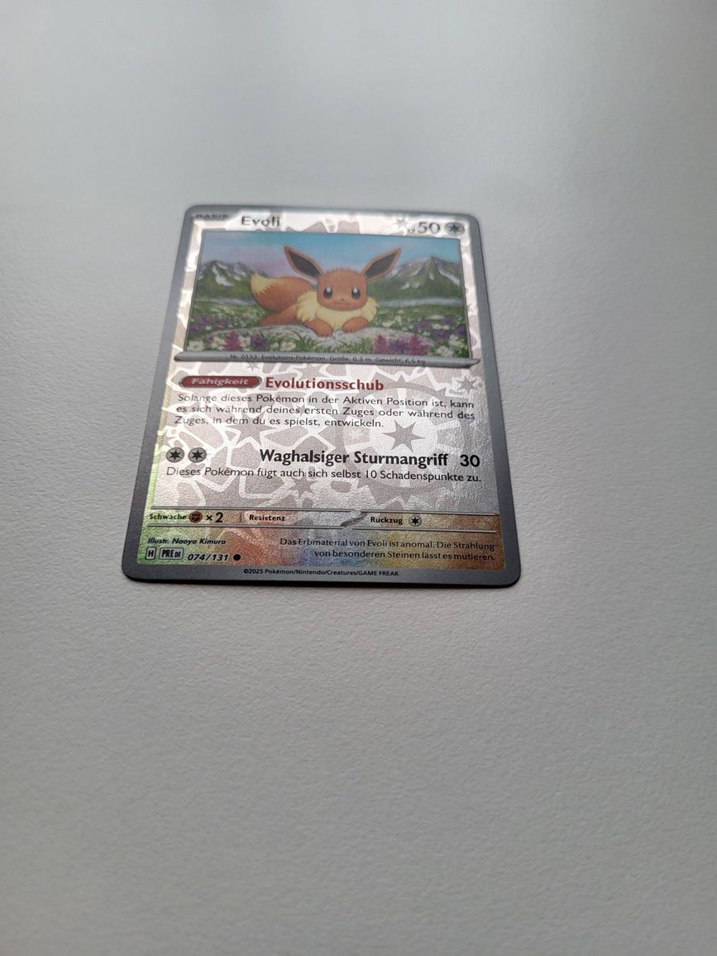 Pokémon Carte collezionabili: Eevee (Prismatic Evolutions 074/131) – Usato da Erlenbach ZH venduto da ram_mjn5 1