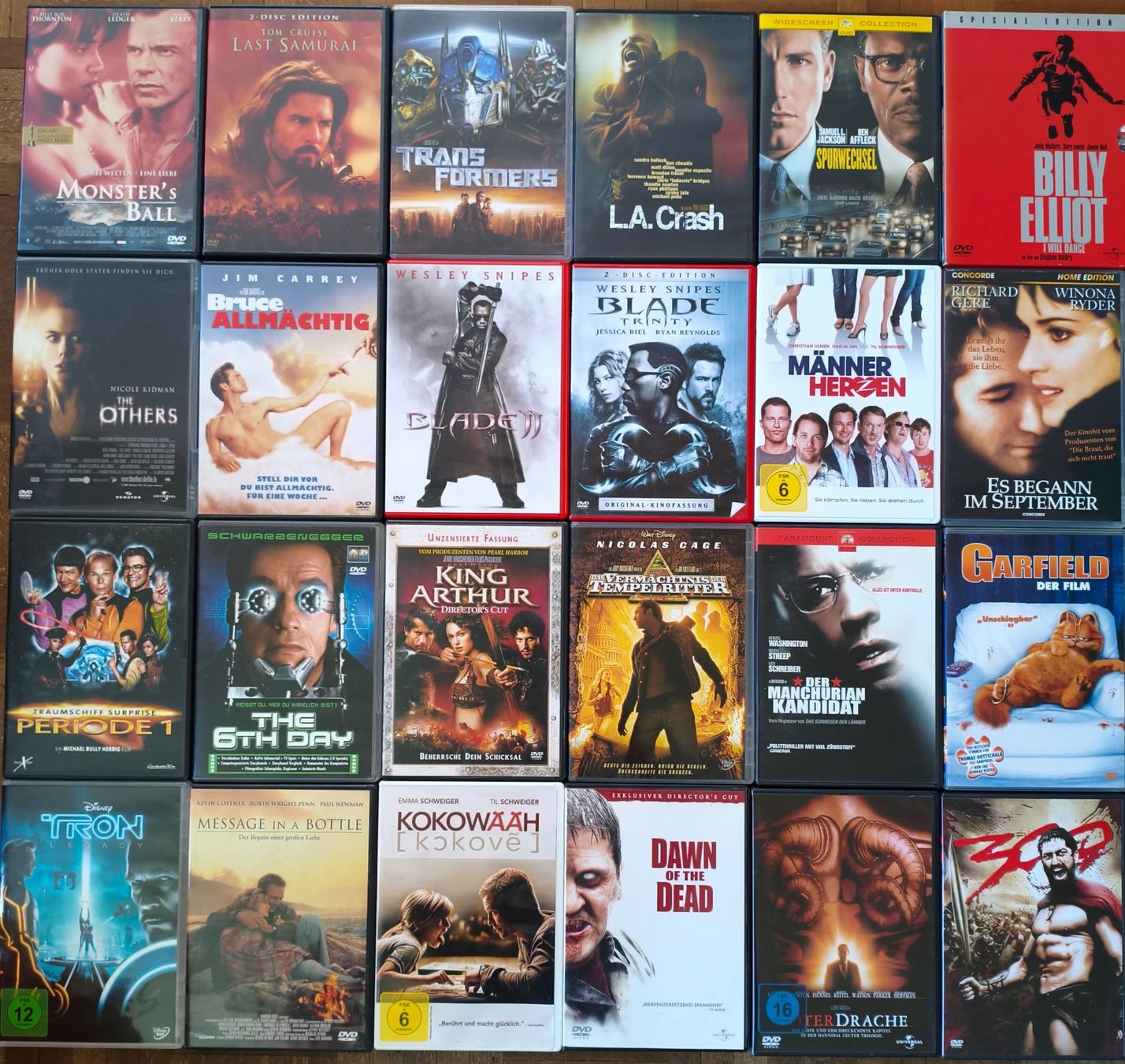Tutti i DVDs: 44 verschiedene DVDs (Versand möglich) – Usato da Schaffhausen venduto da philscardstore 1