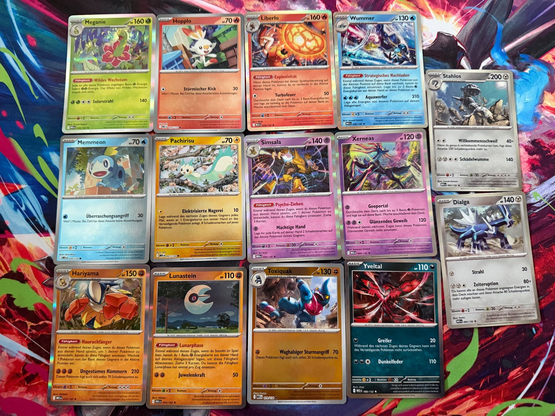 Pokémon Carte collezionabili: MEG Mega Entwicklung Set Holo/Reverse Holo keine doppelten – Nuovo (secondo la descrizione) da Beggingen venduto da Rafnex6
