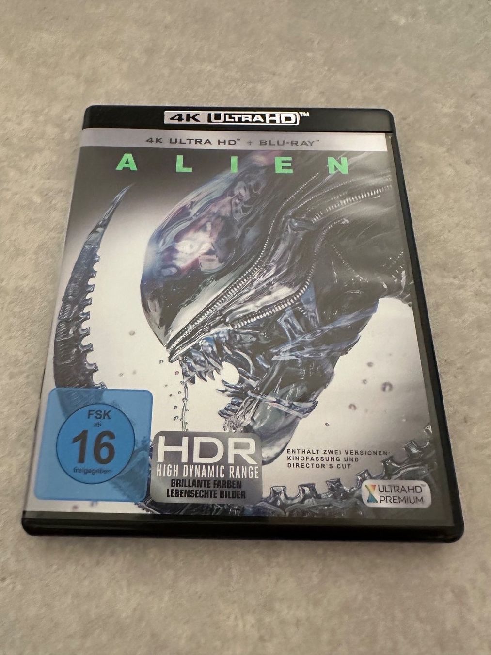 Alle DVDs: Alien - 4K UHD Blu-Ray – Gebraucht aus Arlesheim von