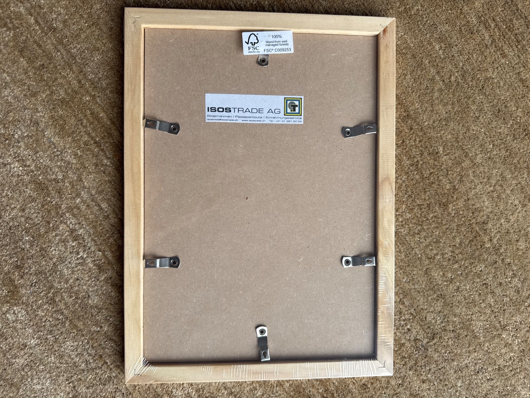 Cornici: Holzrahmen 21 x 30 cm – Nuovo (secondo la descrizione) da Aarau venduto da Anini 1