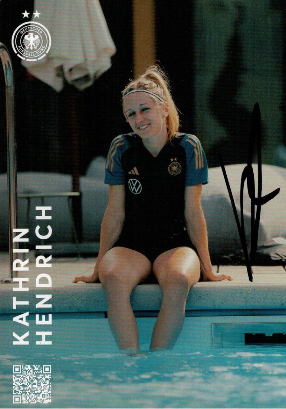 Autogramme: Kathrin Hendrich Autogramm handsigniert DEUTSCHLAND 2024 – Neu (gemäss Beschreibung) aus Thalwil von JogaB0nito