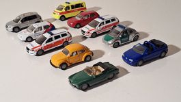 Siku: 10 VW, inkl Karmann Ghia Cabrio