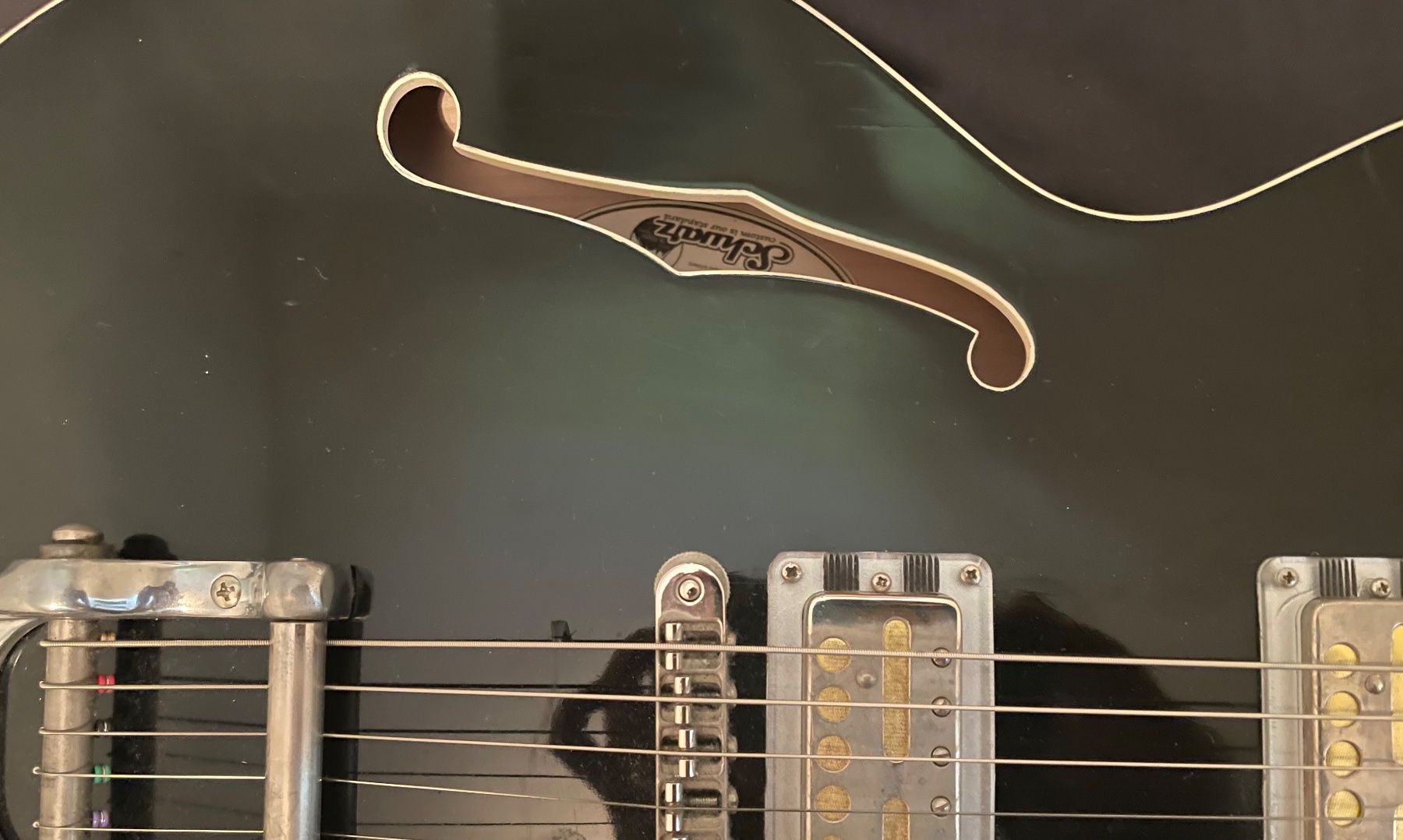 Strumenti musicali: Schwarz Custom Guitar (Einzelanfertigung) – Usato da Winterthur venduto da NF8406 4