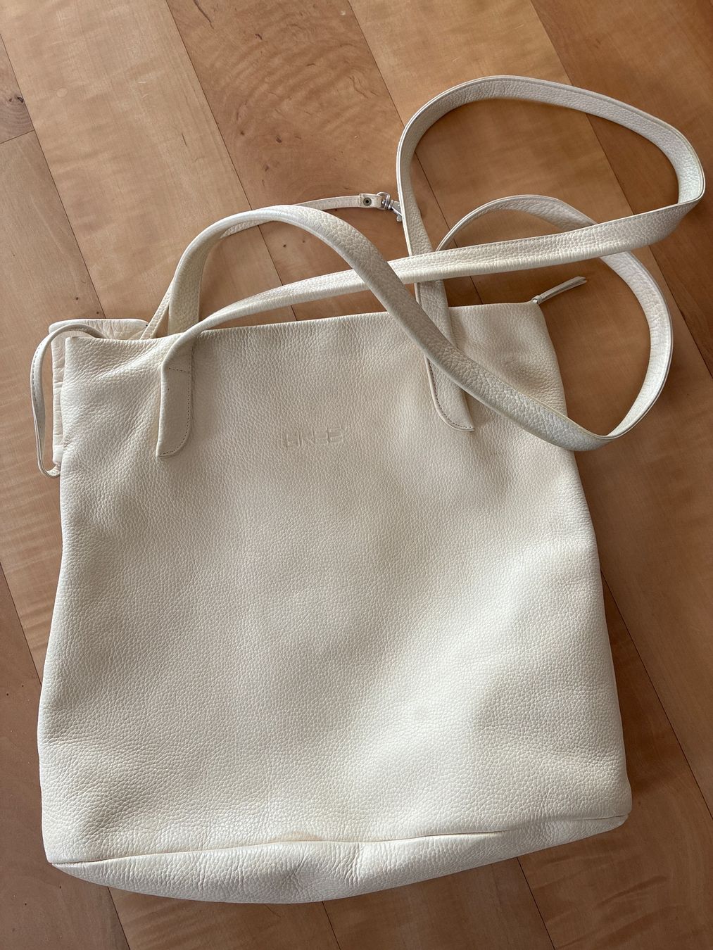 Bree Borse da donna: Beiger Ledershopper von Bree – Usato da Davos Platz venduto da nanigl 2