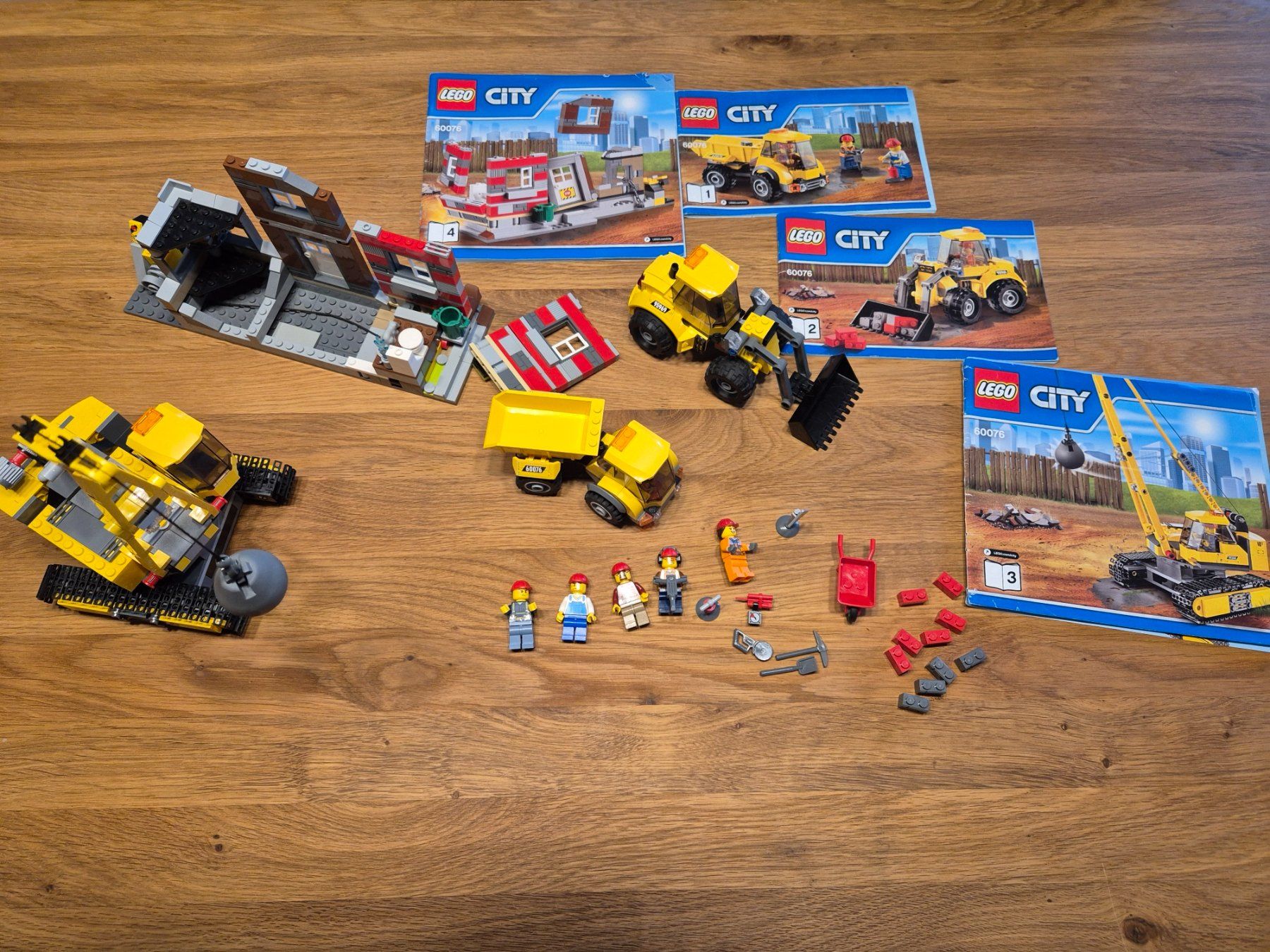 Lego Giocattoli: 4er Set*** Lego CITY 60076 - Abbruch kpl. – Usato da Leimbach TG venduto da lachende