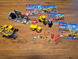 4er Set*** Lego CITY 60076 - Abbruch kpl.