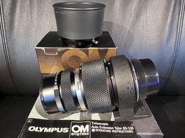 OLYMPUS OM Auto-Macro 4.5 / 135mm mit Auto-Makrotubus 65-116