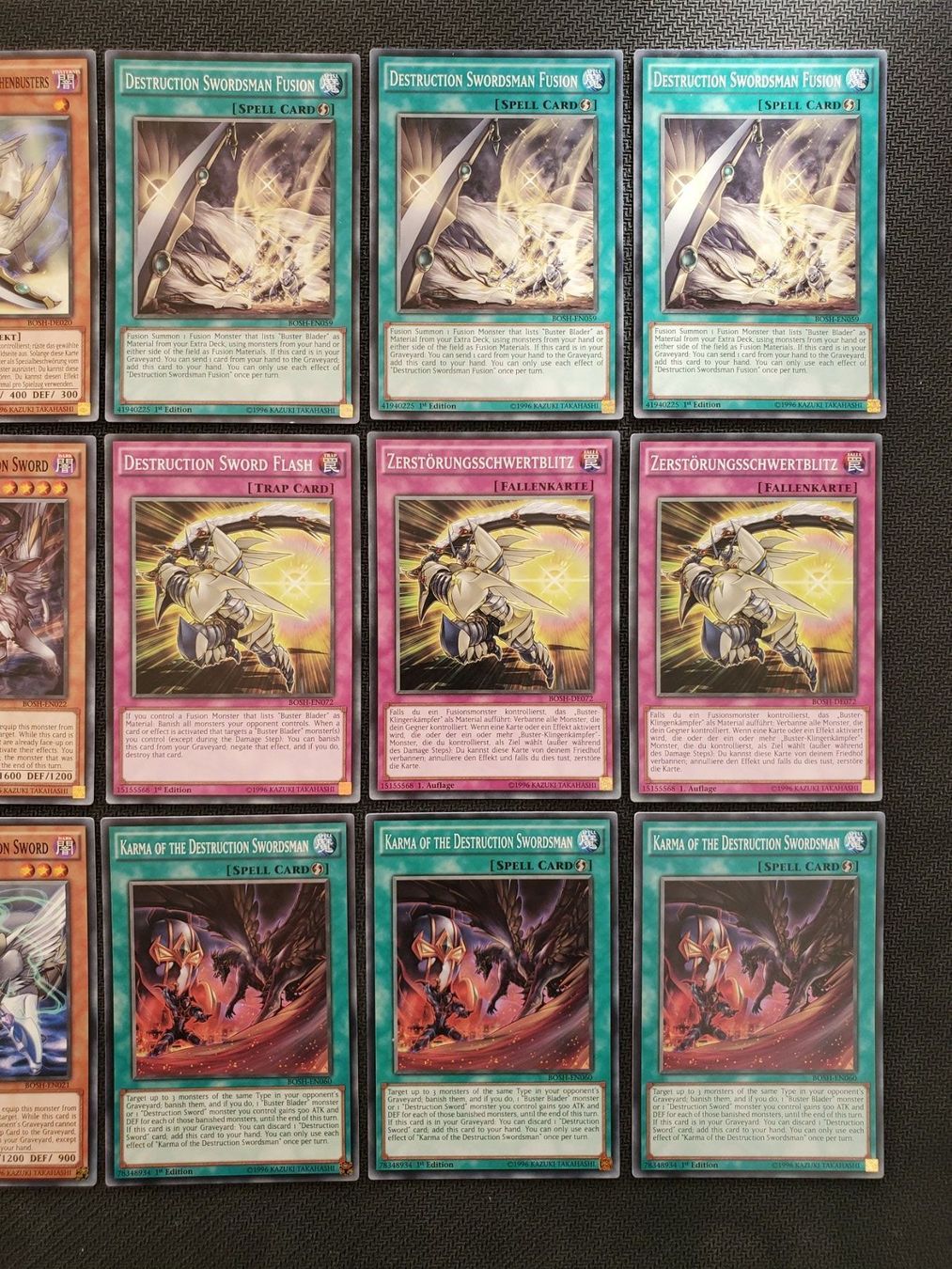 Yugioh Carte collezionabili: Yugioh Zerstörungsschwert Set – Usato da Opfikon venduto da Steins_Siedlung 2