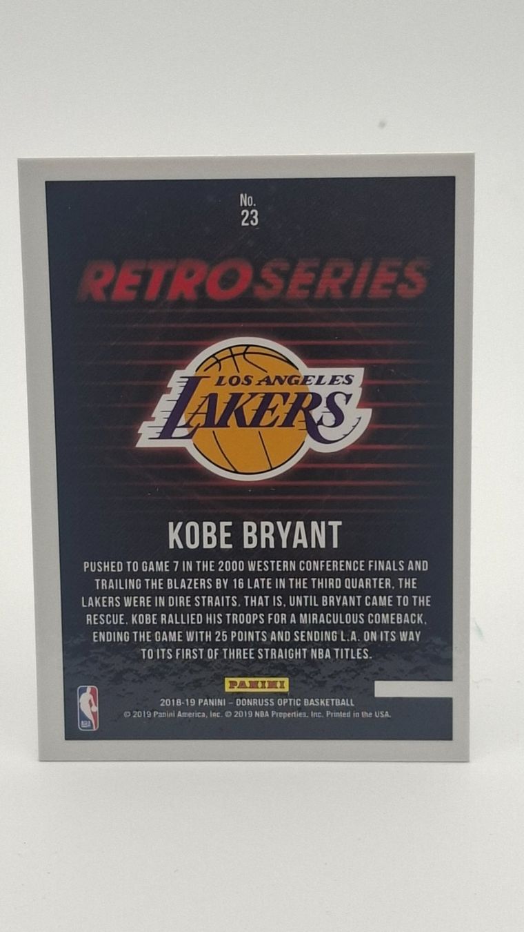 Cartoline: Donruss Optic Kobe Bryant Retro Series – Usato da St-Cergue venduto da vil_9n5w 1