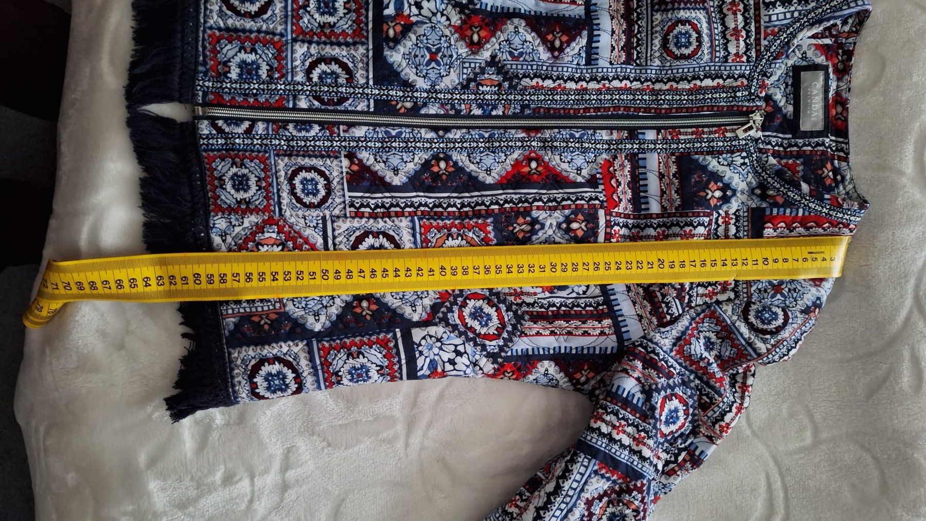 C&A Giacche: Canda Premium: Sommerjacke mit Fransen, Gr. 38/M – Usato da Luzern venduto da pie_y7zc 3