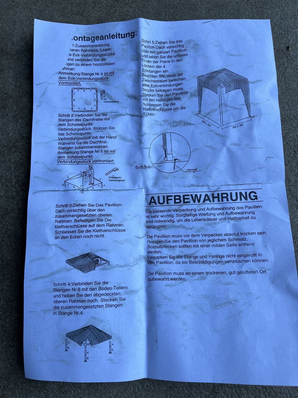Zelte & Pavillons: Partyzelt, Festzelt – Gebraucht aus Wiesendangen von Frohberg 3