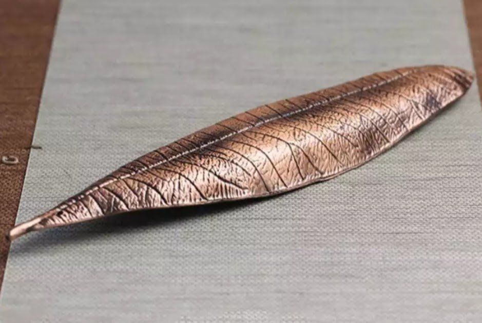 Bruciatori di incenso: Halter für Räucherstäbchen, in Form eines Blattes – Nuovo e nell'imballaggio originale da Gattikon venduto da myartshop 1