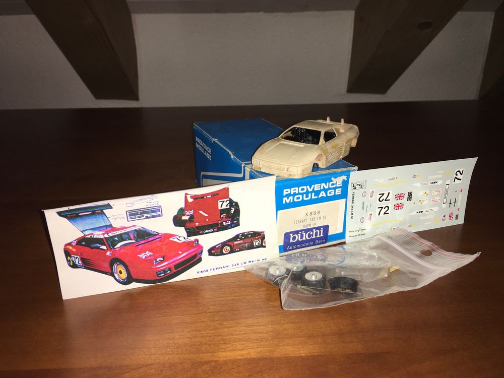 Kit à Monter Provence Moulage 1/43 - Ferrari 348 TB Sur Base Herpa - Occasion