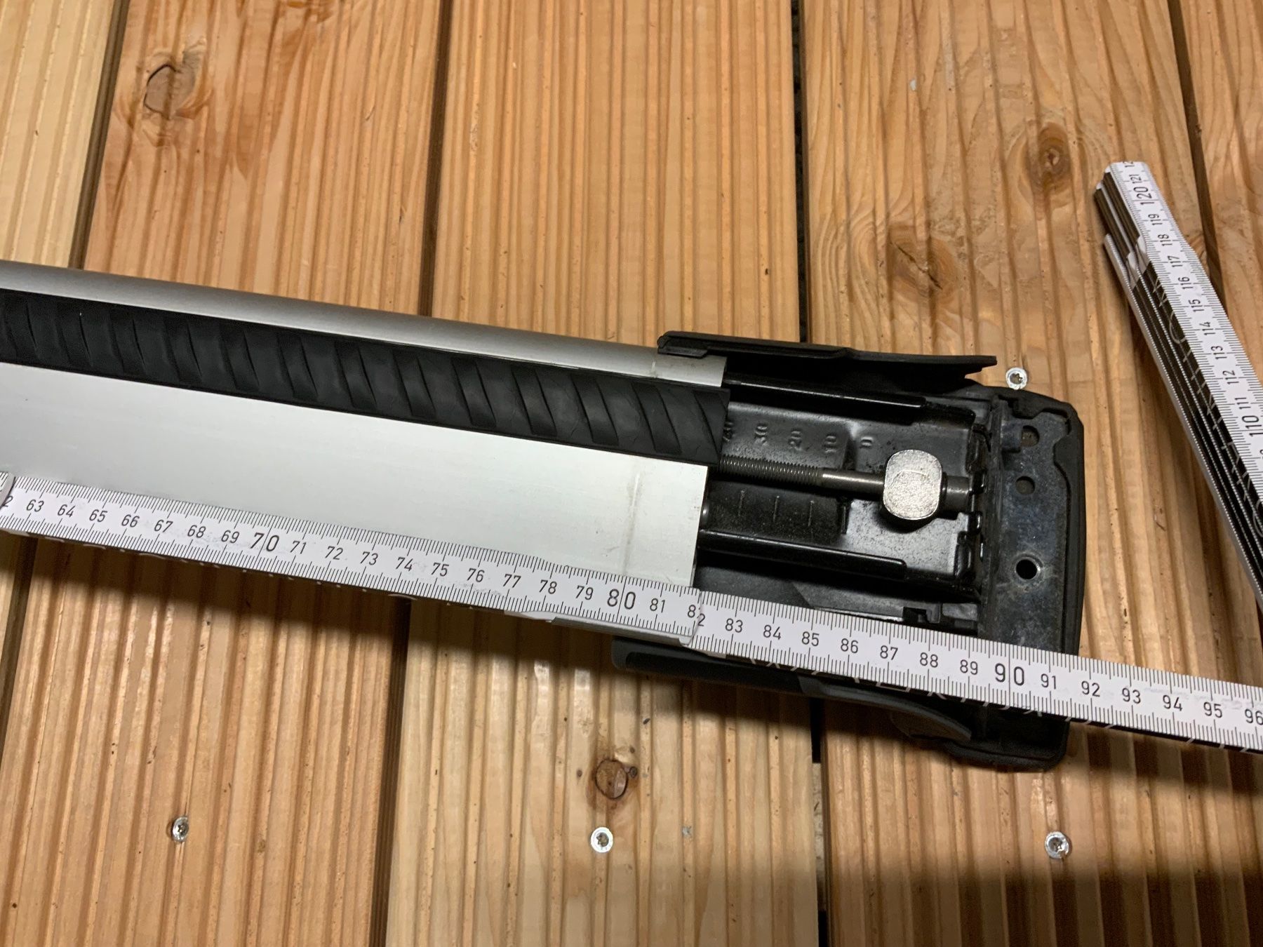 Thule Portapacchi: Thule WingBar 959 mit XT Kit 3069 – Usato da Winterthur venduto da 98cunda 4