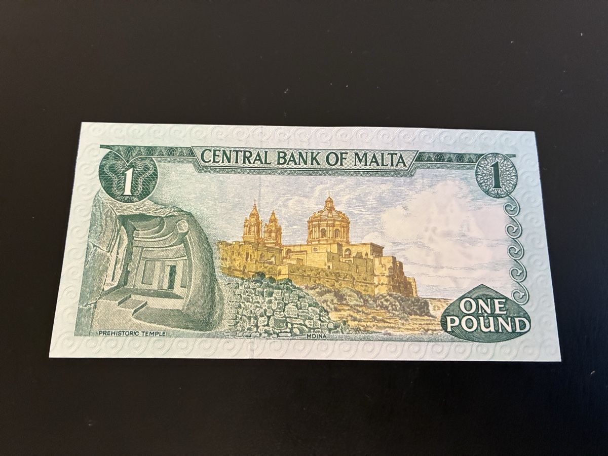 Banconote: Malta 1 Lira, 1976 – Nuovo (secondo la descrizione) da Dällikon venduto da Woldbanknoten 2