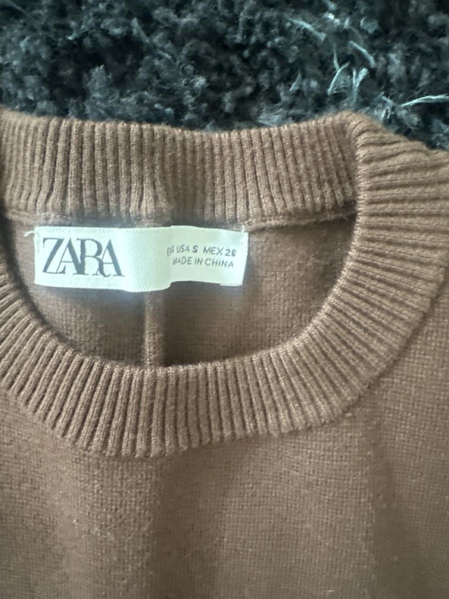 Zara Vestiti: Zara Strickkleid braun Gr. S – Nuovo (secondo la descrizione) da Wollerau venduto da Jazzy5 1