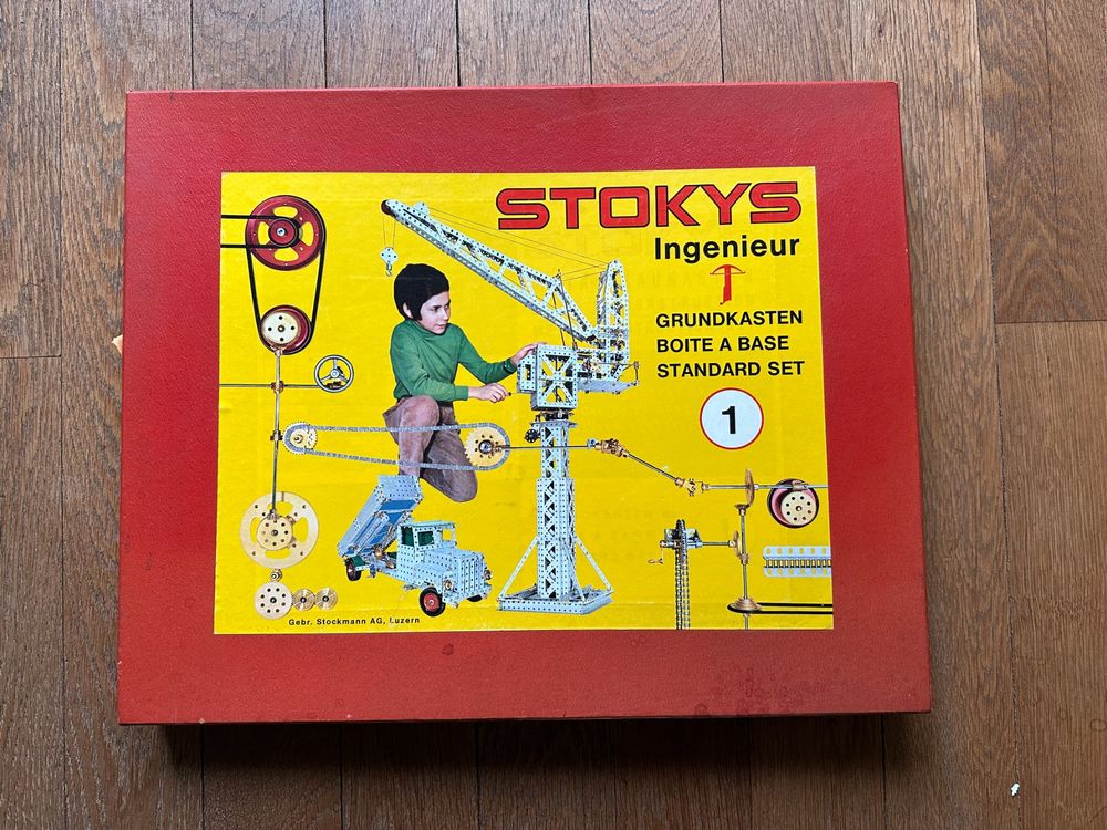 Boîte Complémentaire Stokys 1a - Pièces Meccano Années 1950-60 - Métal