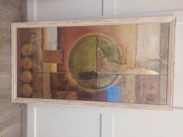 Bild mit Rahmen 106 x 56cm