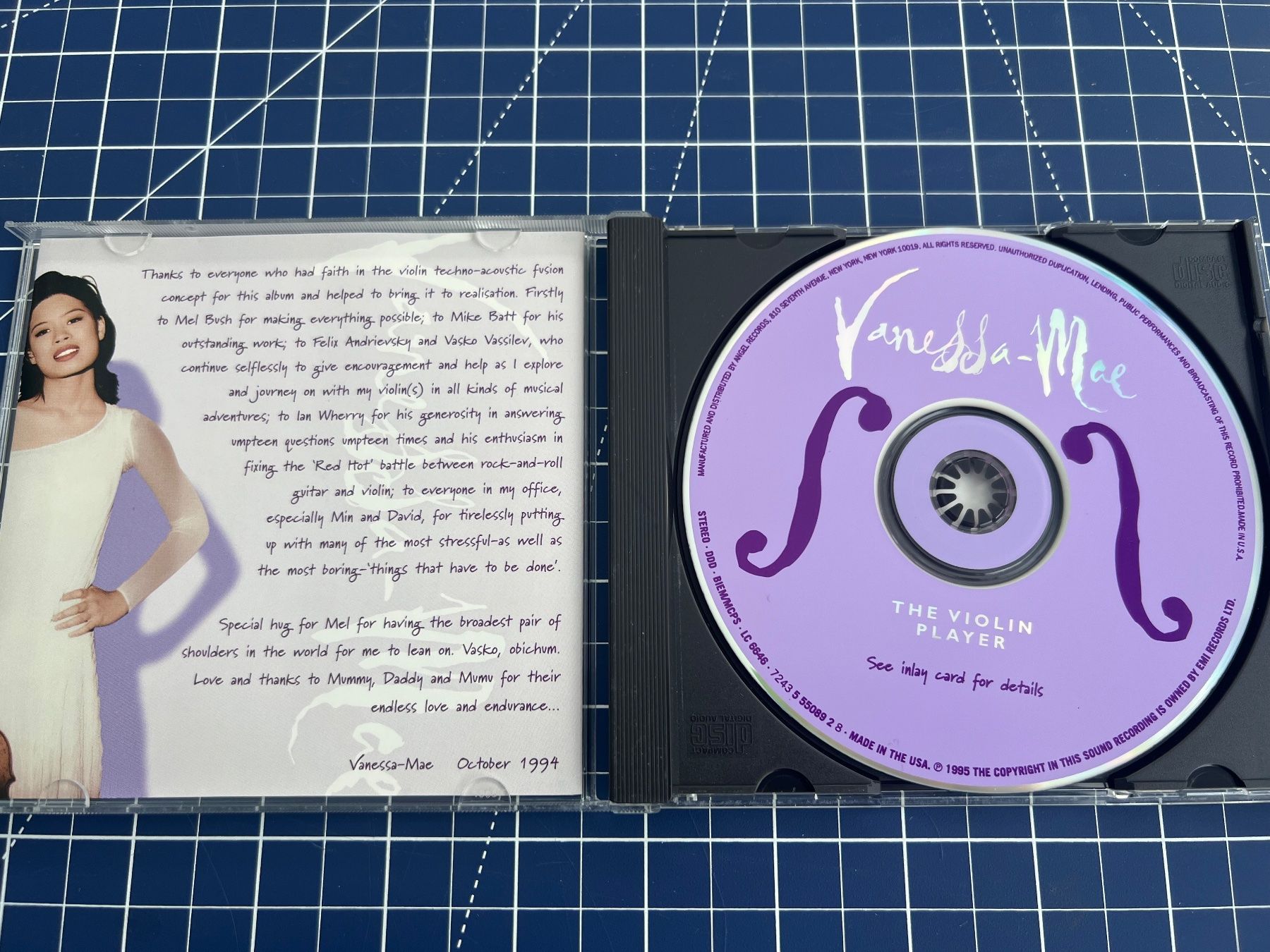 CD: Vanessa-Mae – The Violin Player – Usato da st.gallen venduto da sophiephie 1