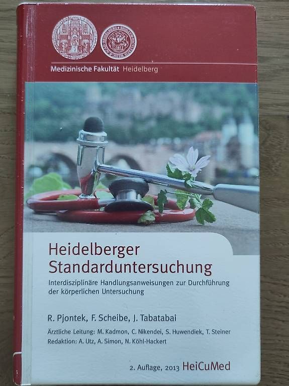 Libri: Heidelberger Standartuntersuchungen – Usato da Liebefeld venduto da inetphantom