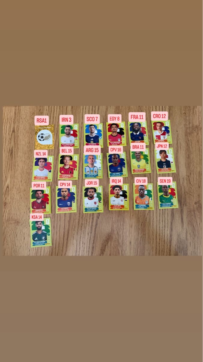 Panini Carte collezionabili: Panini WM sticker 2026 – Nuovo (secondo la descrizione) da Effretikon venduto da mar_bv59