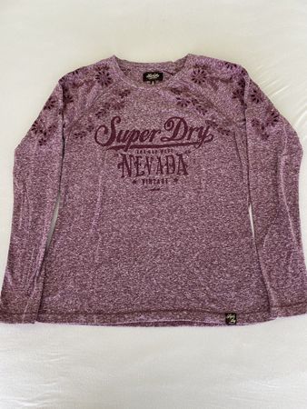 Superdry T-shirt manches longues femme, taille S