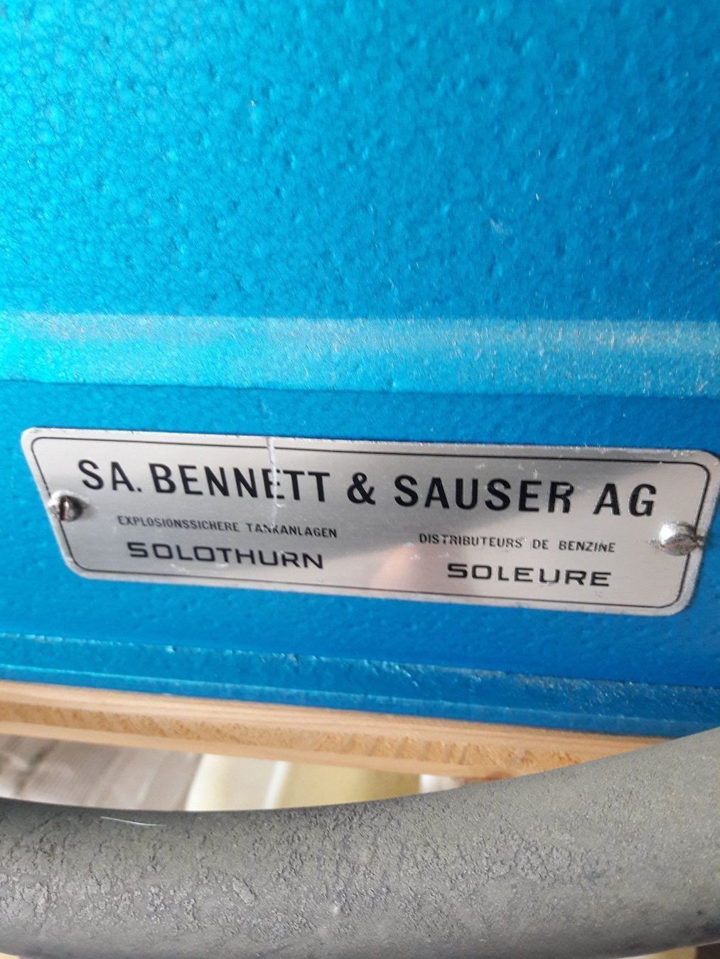 Sonstiges zum Sammeln & Seltenes: Tanksäule Zapfsäule – Gebraucht aus Biberist von Mgbgt0 2