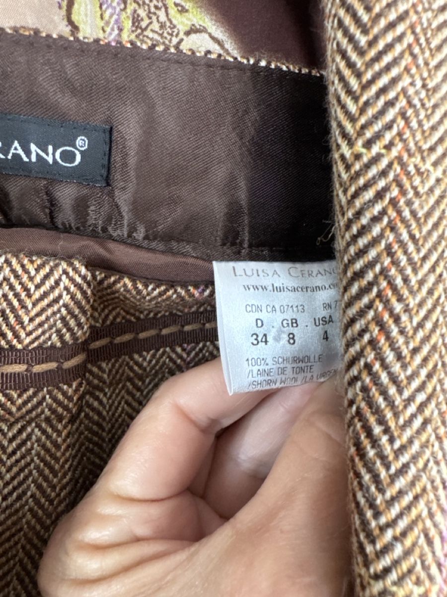 Luisa Cerano Completi & Tailleur: Luisa Cerano Wool Suit Trouser+Jacket 34 – Nuovo (secondo la descrizione) da Fällanden venduto da emilyeheim 6