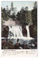 Gruss aus Nesslau Giesenfall  1907