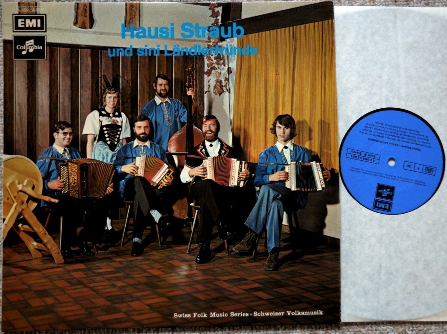 Dischi in vinile: HAUSI STRAUB UND SINI LÄNDLERFRÜNDE - LP GEWASCHEN – Usato da Unterseen venduto da vinylmore