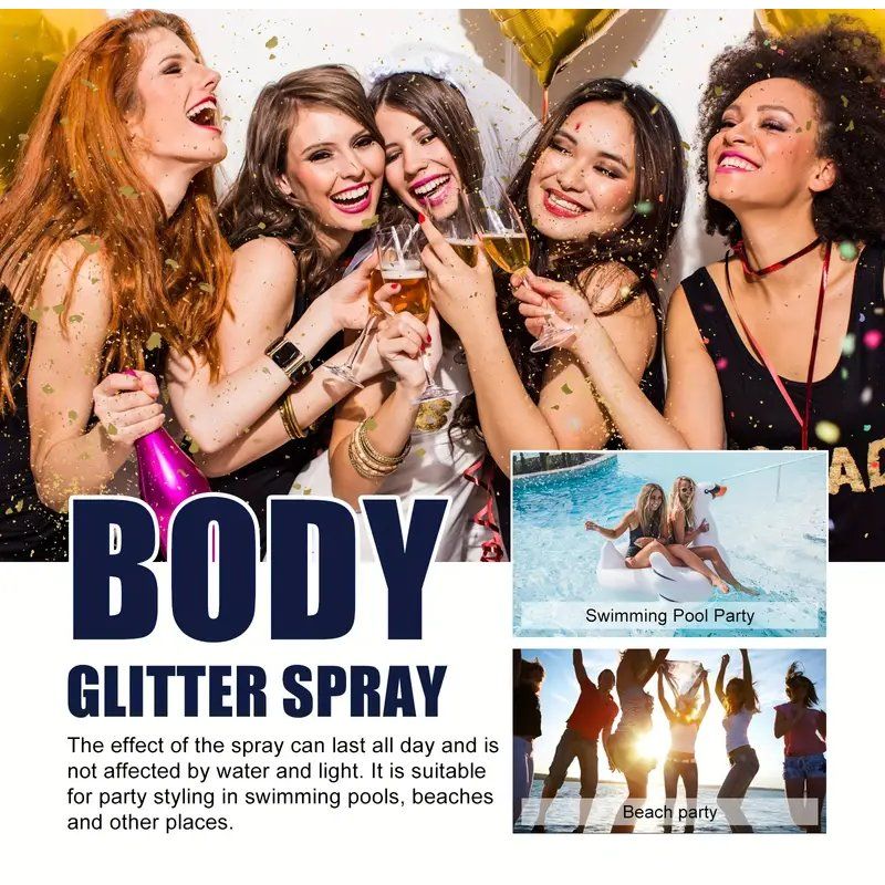 Make-up: Glitzer Spray für Körper, Haare – Neu und originalverpackt aus Glattbrugg von glu_qt2b 7