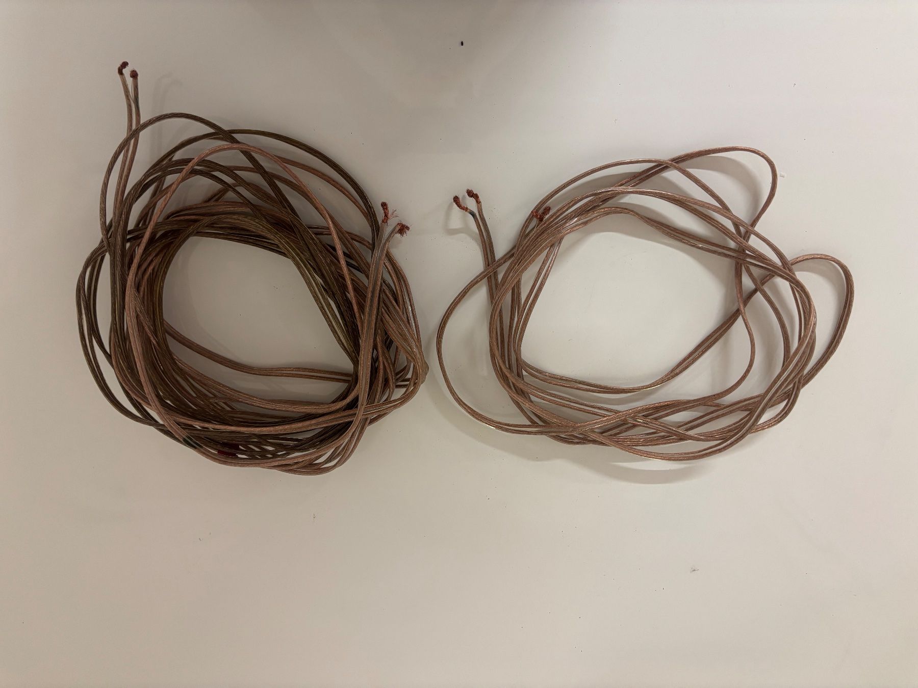Câbles: 2 Lautsprecherkabel aus Kupfer – D'occasion à Wettingen par Wendemarket