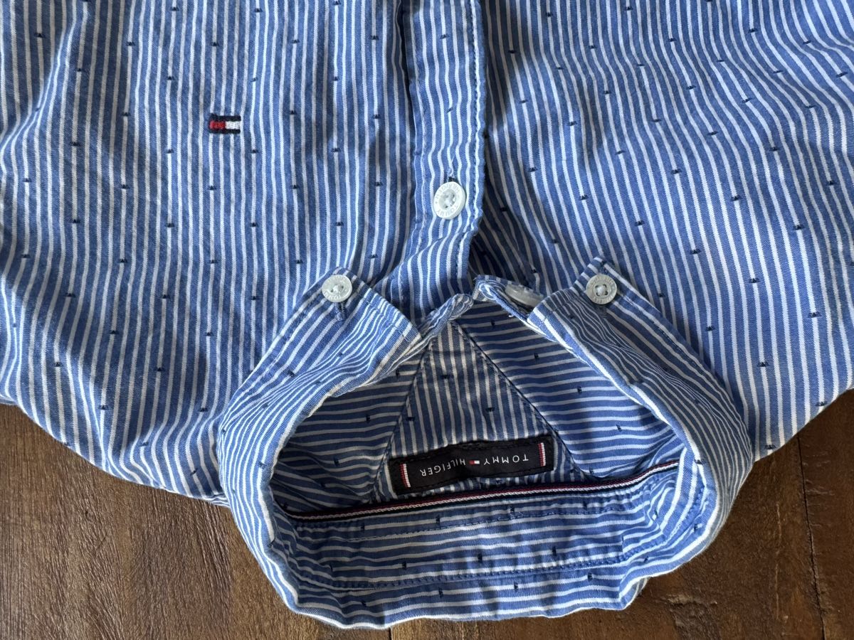 Tommy Hilfiger Hemden, T-Shirts & Polos: Tommy Hilfiger Hemd,Gr.104, gestreift – Gebraucht aus Bazenheid von _Orninda_ 3