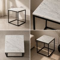 Stylisher Marmor Tisch