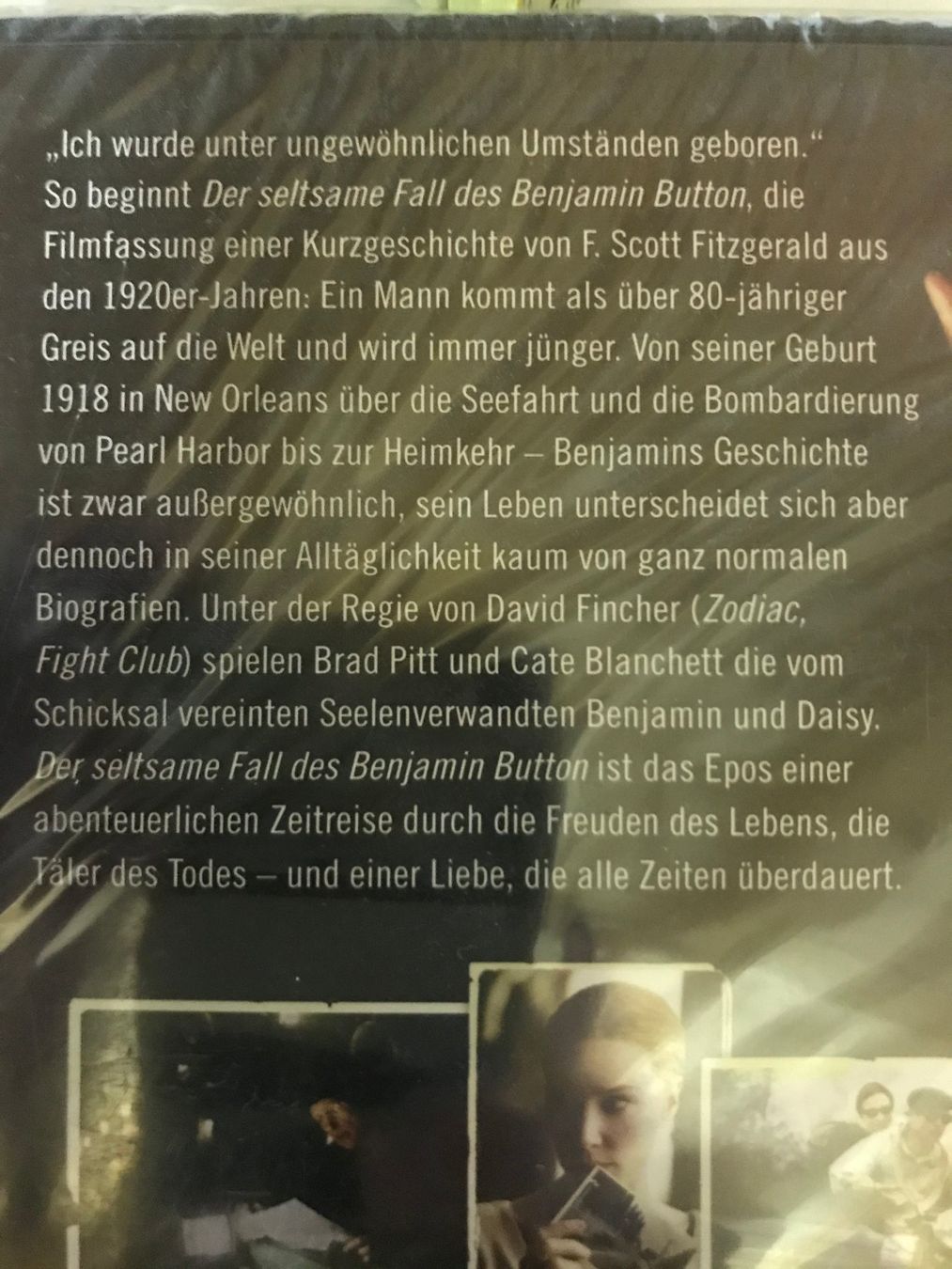 Tutti i DVDs: Der seltsame Fall des BENJAMIN BUTTON - DVD – Nuovo e nell'imballaggio originale da Ennenda venduto da ZiskaGL 2