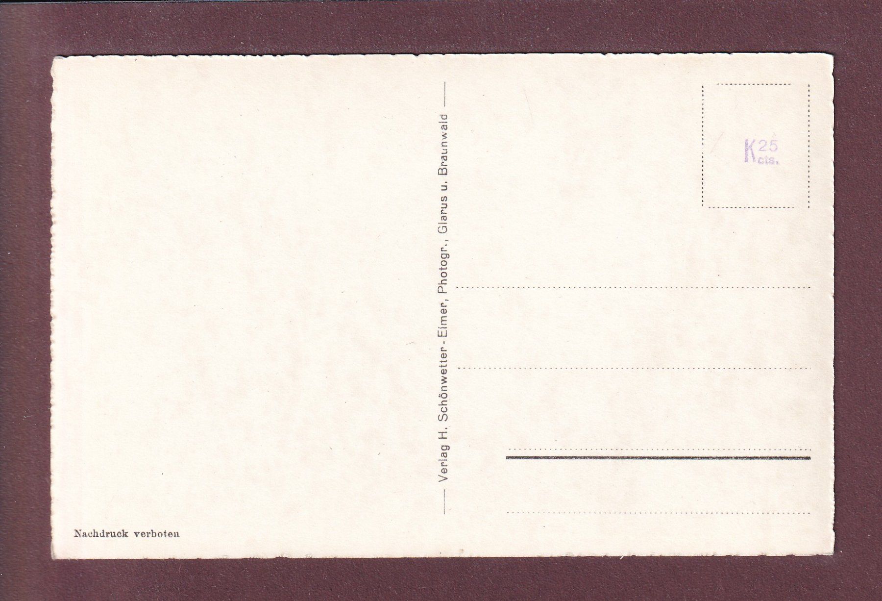 Cartoline postali: KLAUSENSTRASSE – Usato da Pully venduto da nicecards 1