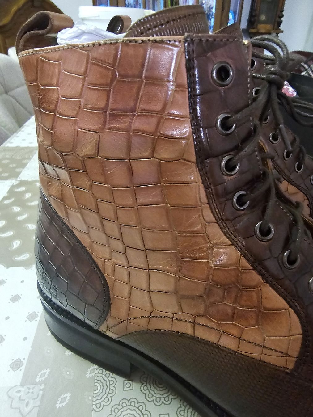 Hamilton Scarpe da uomo: Melvin & Hamilton stiefel – Usato da zürich venduto da Rosa1515 5
