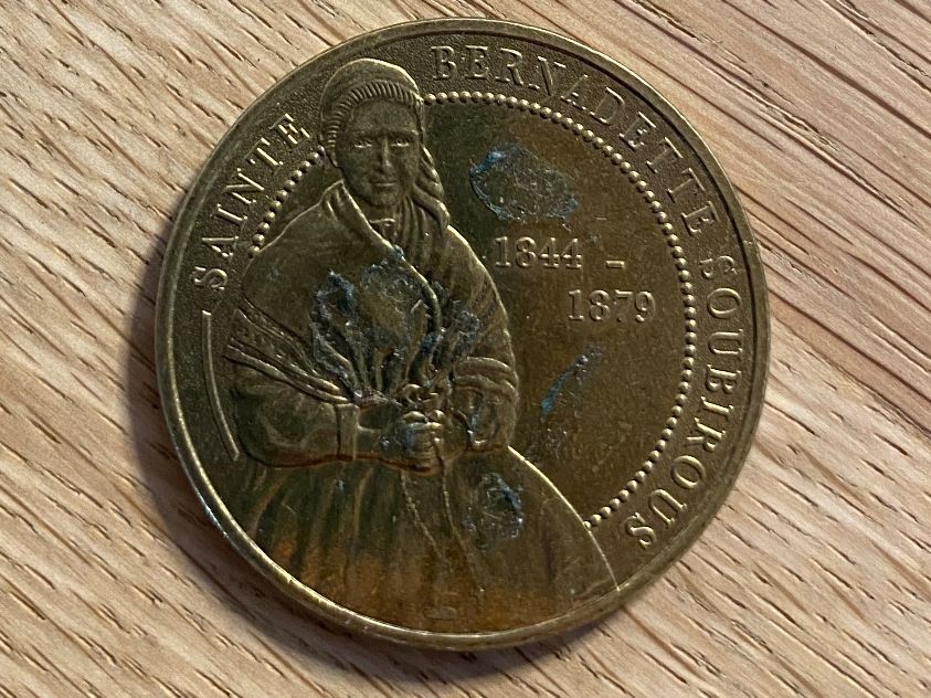 Médailles: Notre Dame Sainte Bernadette Jeton – D'occasion à Vilters par Zwaergli13 1